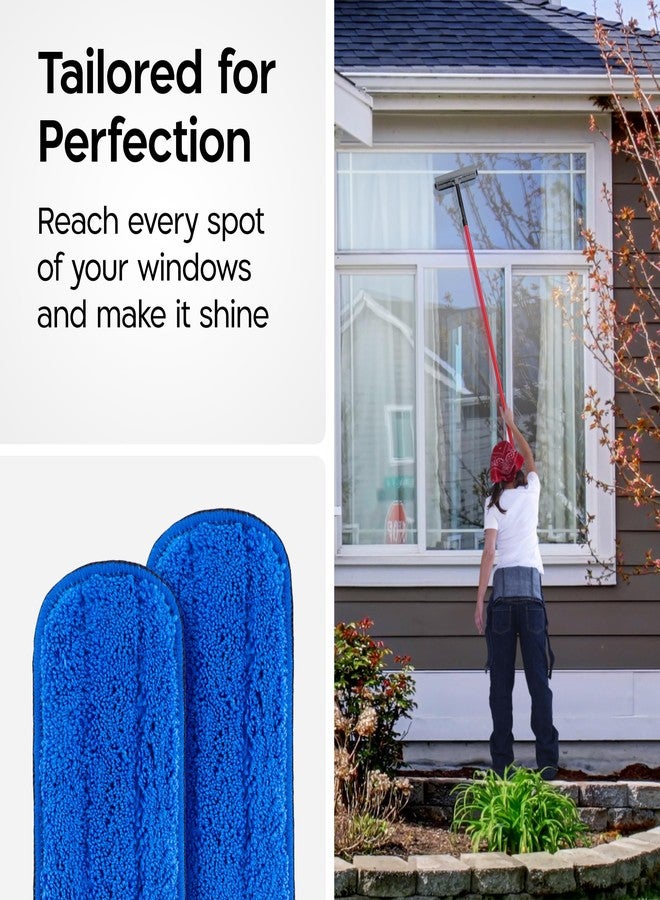 Tyroler Bright Tools Tyroler Replacement Cloths for Professional Window Squeegee – Pack of 2 Spare Pads, Perfectly Designed for Streak-Free Cleaning and Compatible with Tyroler Window Cleaner Tools - Image 3